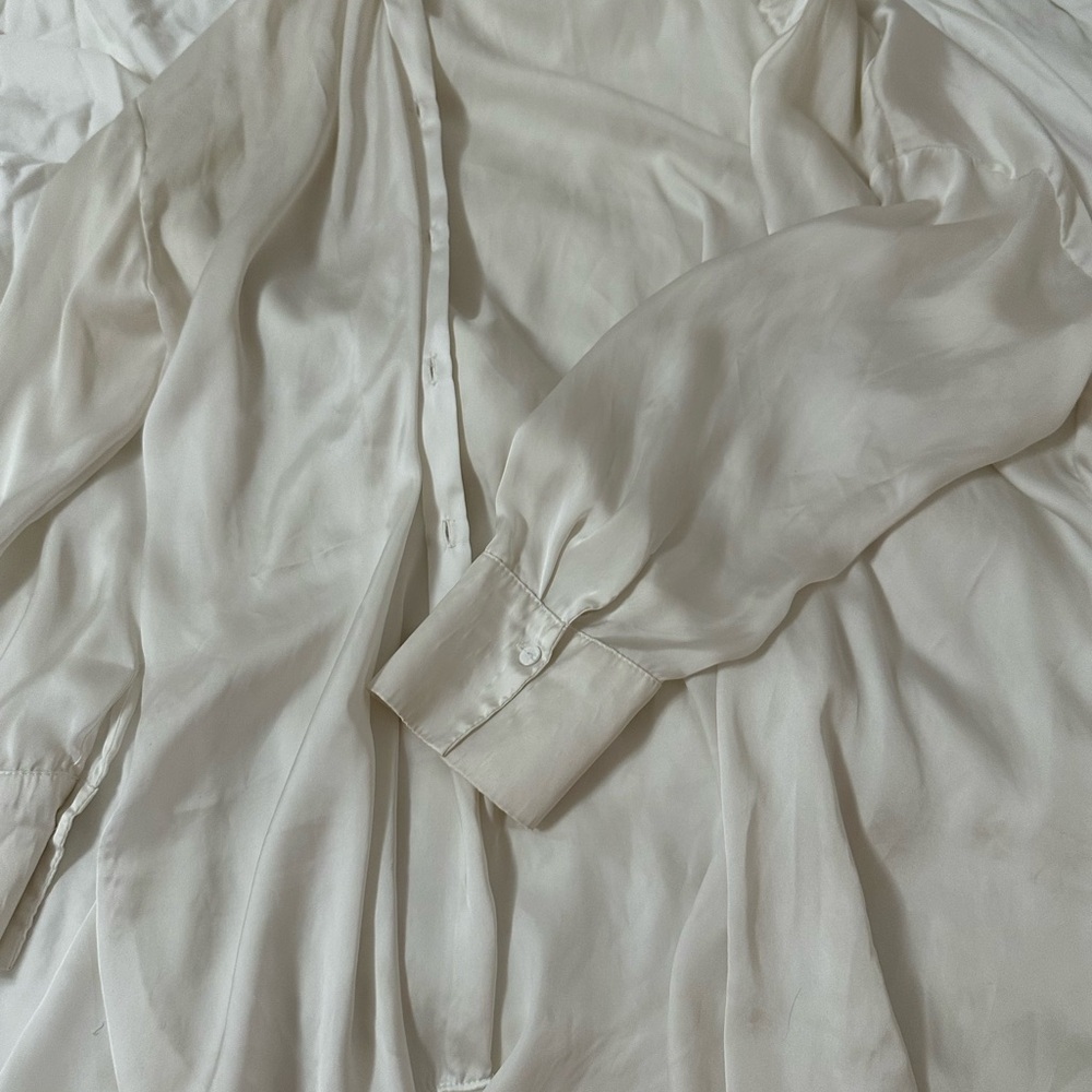 Elegant Ivory Women's  Blouse